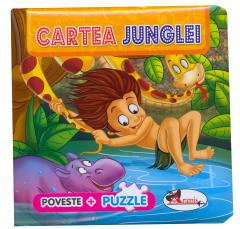 Povesti cu Puzzle - Cartea Junglei 