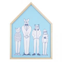 Obiect decorativ albastru iluminat - Bright Child