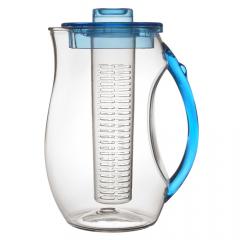 Carafa albastra pentru infuzie fructe