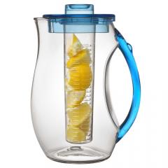 Carafa albastra pentru infuzie fructe