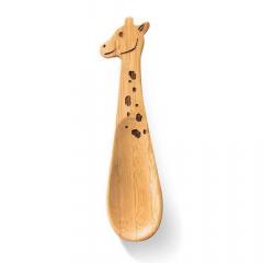 Lingura de lemn - Spoonimals Giraffe Donkey