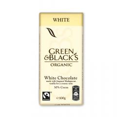 Ciocolata organica alba cu vanilie