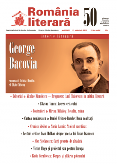 Revista Romania Literara Nr. 50/2016