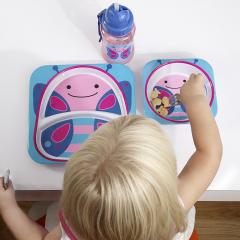 Set farfurie si castronel - Fluture