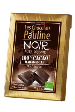 Tableta de ciocolata neagra - 100% Madagascar Cacao