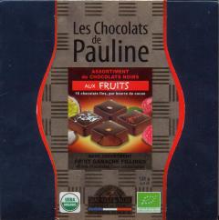 Cutie ciocolata de fructe - Les Chocolats de Pauline