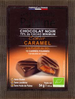Ciocolata neagra caramel - Les Chocolats de Pauline