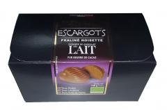 Melci ciocolata cu lapte si alune de padure