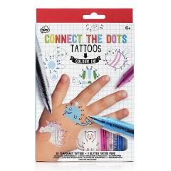 Tatuaje pentru degete - Connect the dots