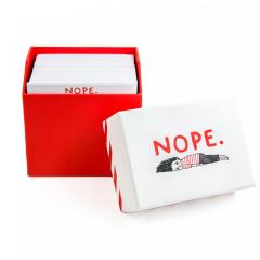 Nope Memo Block