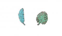 Set 2 insigne - Pinaholic Leaves