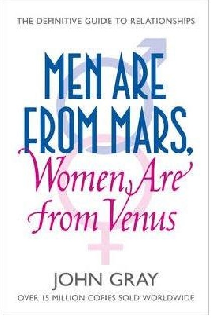 Coperta cărții: Men are from Mars, Women are from Venus - lonnieyoungblood.com