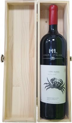 Vin rosu in cutie de lemn - Crama Atelier Sable Noble Magnum, 2012, sec