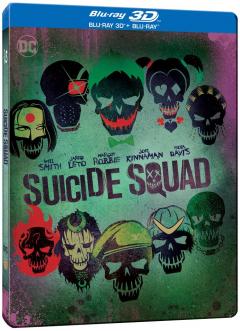 Brigada Sinucigasilor 2D+3D Steelbook (Blu Ray Disc) / Suicide Squad