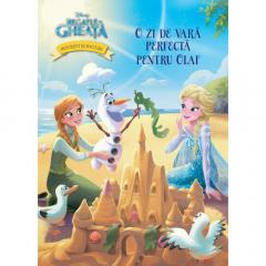 Set carte + jucarie: O zi de vara perfecta pentru Olaf + Jumbo activity set