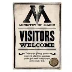 Placuta metalica - Harry Potter Ministry Of Magic