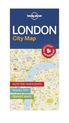 Lonely Planet London City Map