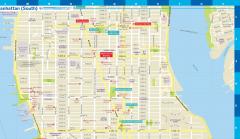 Lonely Planet New York City Map