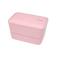 Cutie pentru pranz - Bento Box Expanded Double - Candy Pink