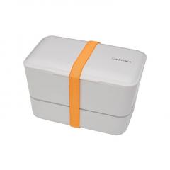 Cutie pentru pranz - Bento Box Expanded Double - Glacier Gray