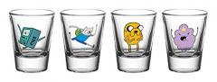 Set 4 pahare shot - Adventure Time Characters GB Eye