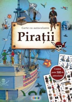Piratii - Carte cu autocolante