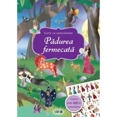 Padurea fermecata - Carte cu autocolante Maja Wagner