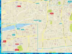 Lonely Planet Dublin City Map