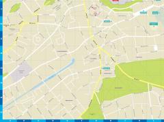 Lonely Planet Edinburgh City Map