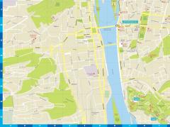 Lonely Planet Prague City Map
