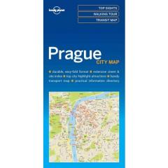 Lonely Planet Prague City Map