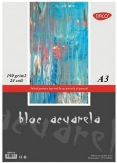 Bloc de desen A3 - 24 de file - Acuarela