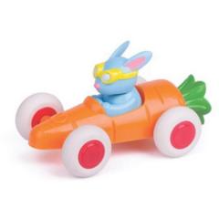 Jucarie - Pilot de curse iepuras in masina morcov