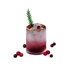 Lumanare parfumata - Cocktail cu Fructe de Padure si Vanilie