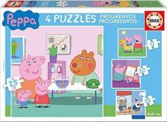 Puzzle 4in1 - Peppa Pig