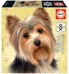 Puzzle 100 de piese - Yorkshire Terrier