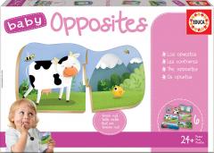 Set 4 puzzle-uri - Baby - Opposites