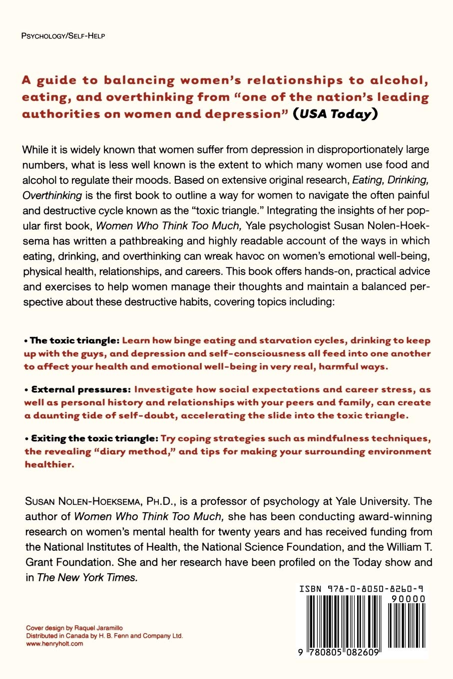 Eating, Drinking, Overthinking Susan NolenHoeksema