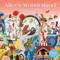 Puzzle 1000 de piese - Alice's Wonderland: A Curiouser and Curiouser Jigsaw Puzzle