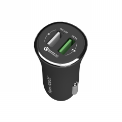 Incarcator auto Quick Charger 3.0 Super TOUCH, negru