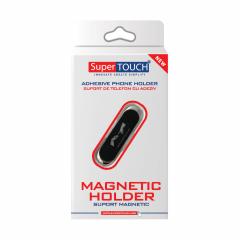 Suport magnetic cu adeziv Super TOUCH, negru