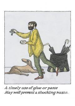 Carte postala - Edward Gorey: Verse Advice - Mai multe modele