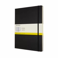 Carnet - Moleskine Classic - Hard Cover, XX-Large, Squared - Black