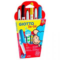 Set 6 carioci colorate - Giotto Bebe