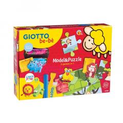 Set puzzle si plastilina - Giotto Bebe