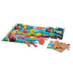 Set puzzle si plastilina - Giotto Bebe