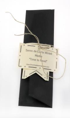 Semn de carte - Time To Read - mai multe culori