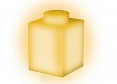 Lampa Caramida LEGO galbena