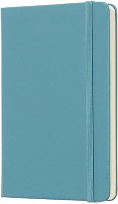 Carnet - Moleskine Classic - Hard Cover, Pocket, Plain - Reef Blue