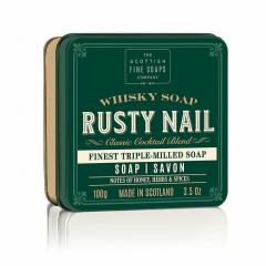 Sapun in cutie metalica - Rusty Nail, 100 g
